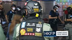 The codes are numbers that correspond to words. Hong Kong Officers Wearing Unofficial Uniform Adornments Understandable And Help Boost Morale Say Police Hong Kong Free Press Hkfp