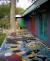 Flagstone Patio With Pea Gravel