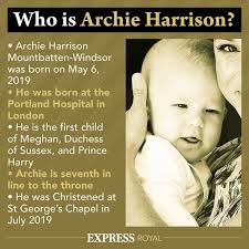 Your royal faves meghan markle and prince harry christened their first son archie harrison yesterday, but not before causing some drama with the way they went. Meghan Markle Prince Harry And Archie S Christmas Card On Its Way Expert Royal News Express Co Uk
