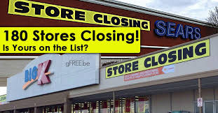 180 Sears And Kmart Stores Closing Is Your Store On The List Sears Closer Kmart
