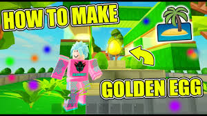 Golden Egg Tutorial Using Fireflies As A Light Roblox Island Skyblock Youtube