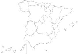 File Ccaa Of Spain Blank Map Png Wikimedia Commons