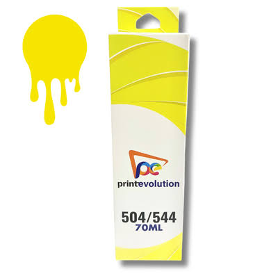 Tinta Printevolution 544 / 504 Amarilla 70Ml