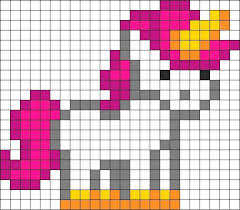 Unicorn Knitting Chart