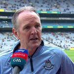 Mattie Kenny paid tribute to James Madden at full-time. Madden played a  starring role for Dublin just 24 hours after laying his father to rest