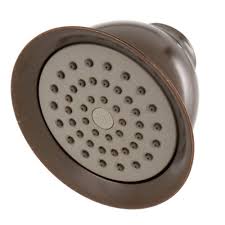 Moen Xl 1 Spray 4 4 In Single Wall Mount Fixed Shower Head In Oil Rubbed Bronze 6302orb Fixed Shower Head Oil Rubbed Bronze Shower Heads