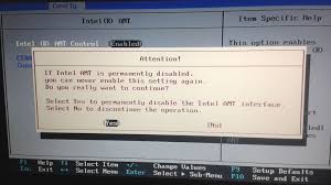 I was able to resolve this by using the lenovo system update to download the ime installer in deferred mode. Intel Me Bugfix Odroid