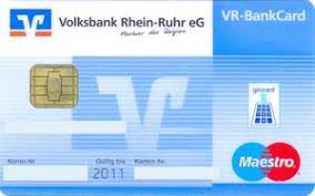 Cookie hinweis cookies sind hilfreiche kleine datenpakete, die es uns erleichtern, ihnen eine optimal bedienbare website anzubieten. Bank Card Volksbank Rhein Ruhr Vr Bankcard Volksbank Rhein Ruhr Eg Germany Federal Republic Col De Ms 0198 01