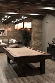 Cool Pool Table Lights Cozy Basement Basement Ceiling Basement Remodeling