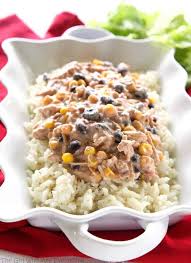 How to make mexican black beans and rice? Crockpot Fiesta Chicken Recipe The Girl Who Ate Everything