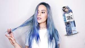 These methods will work to remove permanent hair dye from hair naturally only if you have dyed your hair recently. L Oreal Colorista Review Bluehair Washout Coco Chanou Colorista Loreal Colorista Blue Hair
