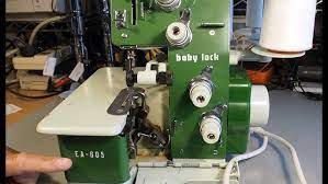 Threading The Babylock Ea-605 Overlocker / Serger With Chain Stitch -  Youtube