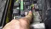 The iod fuse drains down the battery. Fuse Box Location And Diagrams Dodge Caravan 2001 2007 Youtube