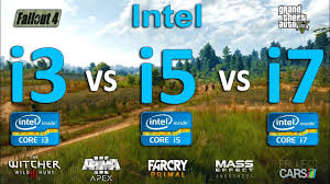 Intel I3 Vs I5 Vs I7 Test In 7 Games