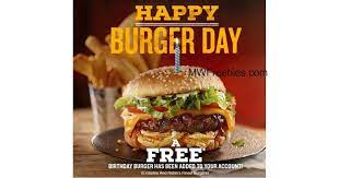 About Mwfreebies Mwfreebies Burger Free Birthday Stuff Birthday