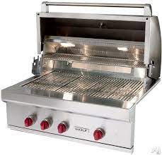 You must allow for a 21/2 (64). Wolf Og36 36 Inch Built In Gas Grill With Infrared Rotisserie Infrared Sear Burner Ceramic Briquettes 25 000 Btu Burners Stainless Steel Hexagonal Grates Warming Rack And Led Knobs Natural Gas