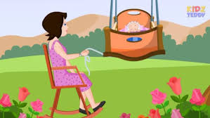 Rock A Bye Baby Nursery Rhyme In English With Full Lyrics Video Dailymotion