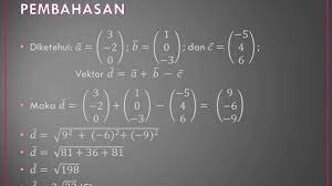 Top 10 Contoh Soal Vektor Matematika Dan Penyelesaiannya Kelas 10 Semester 2 2022