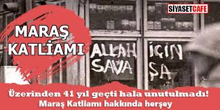 Kahramanmaraş'ta 1978'de yaşanan ve 100'den fazla kişinin hayatını kaybetmesine, yüzlerce kişininse yaralanmasına sebep olan 'maraş katliamının' üzerinden 41 yıl geçti. Turkiye Tarihinin En Karanlik Katliamlarindan Biri Olarak Anilan Maras Katliami Hakkinda Hersey