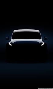 Tesla Model Y Electric Car Silhouette Ultra Hd Wallpaper For 4k Uhd Widescreen Desktop Table Car Silhouette Tesla Model Tesla