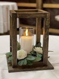 Wood Lantern Centerpiece Wedding Centerpiece Rustic Wooden Etsy In 2021 Wood Lantern Centerpiece Wood Lantern Lantern Centerpieces