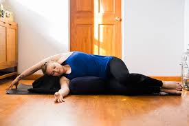 The following restorative yoga poses can be done individually, as a sequence, or in any order that suits your needs. 5 Relaxing Yoga Poses For When The World Is Just Too Much Galbraith