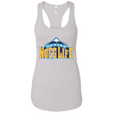 Nugg Life Next Level Ladies Ideal Racerback Tank