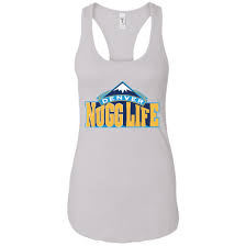 Nugg Life Next Level Ladies Ideal Racerback Tank