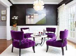 Ideas For A Fancy Interior 21 Accent Chairs Purple Living Room Purple Dining Room Dining Room Design