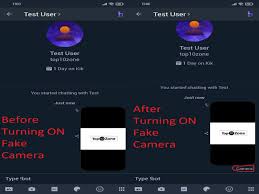 When kik asks you what camera you would like to use, there is going to be the option to select the fake camera app. Kik Fake Camera How To Fake Camera Pictures In Kik Top10zone In
