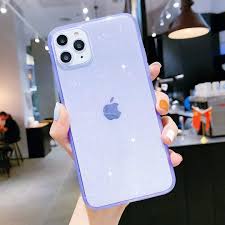 Raised bezels to offer protection for screen and camera. Iphone 11 Pro Max Case Clear Glitter Anynve Sparkle Bling Case Anti Shock Matte Edge Bumper Design Cute Slim Soft Buy Online In Botswana At Botswana Desertcart Com Productid 159739239