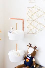 Hang A Bittergurka Hanging Planter As A Diaper Caddy Diy Hanging Diaper Caddy Ikea