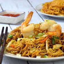 Singapore Noodles In Singapore They Just Call It As Fried Noodles It Is The Name Given By The Singapore Noodles Vermicelli Recipes Singapore Noodles Recipe