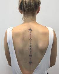 30 Of The Best Spine Tattoo Ideas Ever Spine Tattoos For Women Feminine Back Tattoos Flower Spine Tattoos