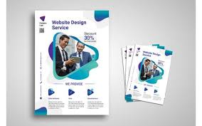 Flyer Template Website Design Service Corporate Identity Template In 2021