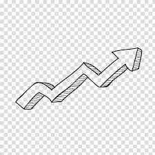 Euclidean Arrow Diagram Hand Drawn Cartoon Arrow Growth