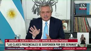 Arribo de 2.148.600 dosis de astrazeneca: Alberto Fernandez Anuncio Nuevas Medidas Restrictivas En Relacion A La Segunda Ola De Coronavirus Youtube