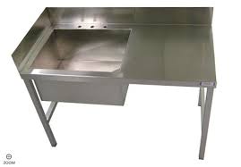Kitchen Sinks Welded Stainless Steel Industrial Sink Table With Backsplash Industrial Sink Kitchen Furniture Design Trendy Kitchen Backsplash