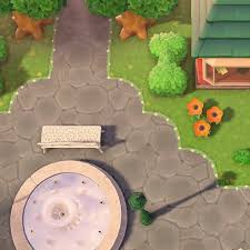 Animal Crossing Design Curator On Instagram Minimalist Grass Lavender Flower Path Border With C New Animal Crossing Animal Crossing Game Animal Crossing Qr