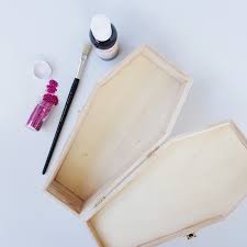 After a little lionel ritchie karaoke, the besties take a miniature coffin and turn it into a halloween candy box! How To Make A Glitter Candy Coffin Treat Box Halloween Diy Now Thats Peachy