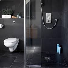 Deck out your rest room. Black Slate Tiles Honed