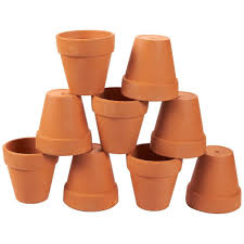9 Pack 3 5 Terra Cotta Pots Mini Small Terracotta Flower Clay Pots Planters For Plants With Drainage Holes Ceramic Pottery Nursery Indoor Outdoor Garden Gardening For Cacti And Succulent 3 5 Inches Walmart Com