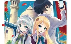 Typically any vertical wallpaper can go. 854475 Title Anime In Another World With My Smartphone Another World With My Smartphone Volume 1 1920x1200 Download Hd Wallpaper Wallpapertip