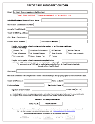 Maybe you would like to learn more about one of these? Hyatt Credit Card Authorization Form Fill Online Printable Fillable Blank Pdffiller