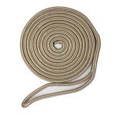 Check spelling or type a new query. Marine Nylon Double Braid Dock Line 3 8 Inches X 15ft Gold White With Five Oceans