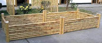 Bamboo Raised Bed Garden Beds Bamboo Planter Bamboo Garden
