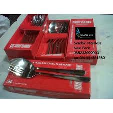 Tiap dus kecil berisi 6 sendok atau 6 garpu. Jual Sendok Dan Garpu Stainless Merk New Paris Ud Selatan Jaya Surabaya Jawa Timur Indotrading