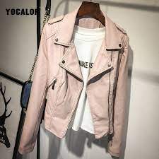 2017 Fashion Autumn Leather Coat Motorcycle Basic College Jacket Waterproof Women Punk Rave Casaco Leather Jacket Style Winter Jackets Women Jackets For Women