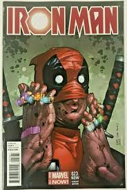 By ian goodwillie published jul 12, 2021 share share tweet email Iron Man 23 Nm 2014 Deadpool Variant Marvel Comics Comic Books Modern Age Marvel Deadpool Superhero Hipcomic