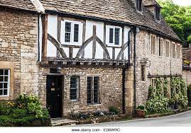 Timber Stone House Stock Photos Timber Stone House Stock Images Stone House Timber Frame Cottage Cottage